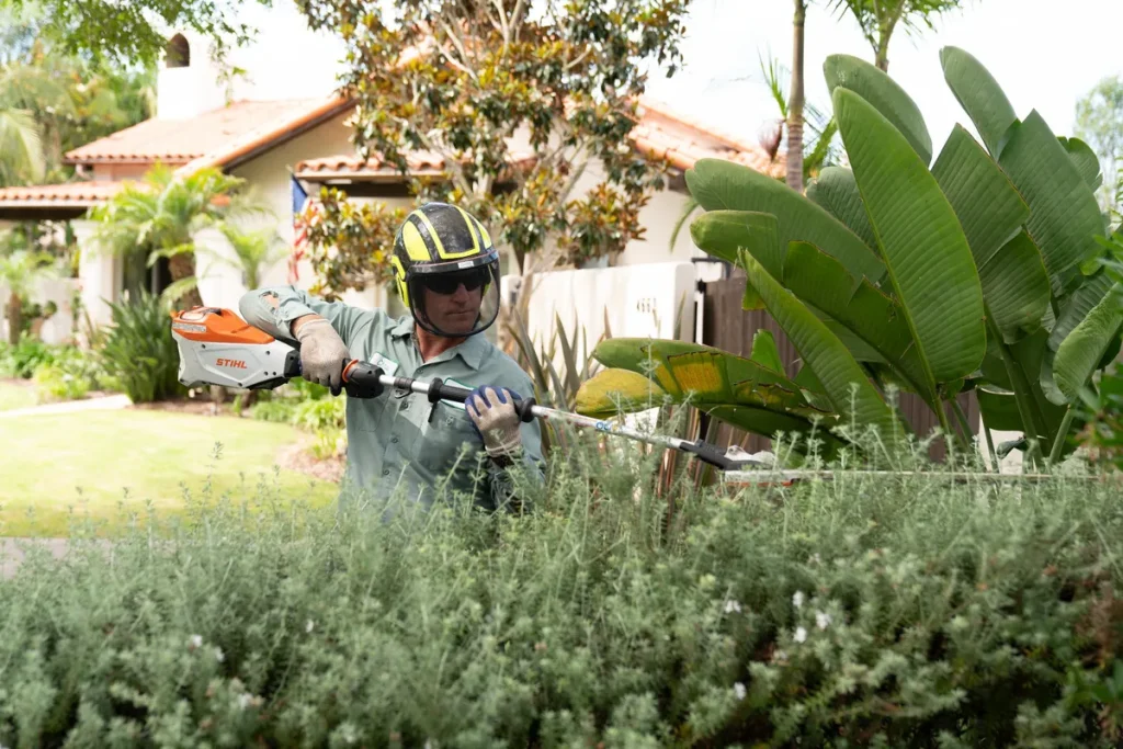 battery powered hedge trimming santa barbara 93110